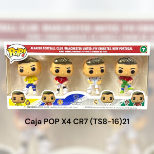 CAJA POP RONALDO X4