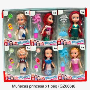 MUÑECA PRINCESA X 1 PEQUEÑA